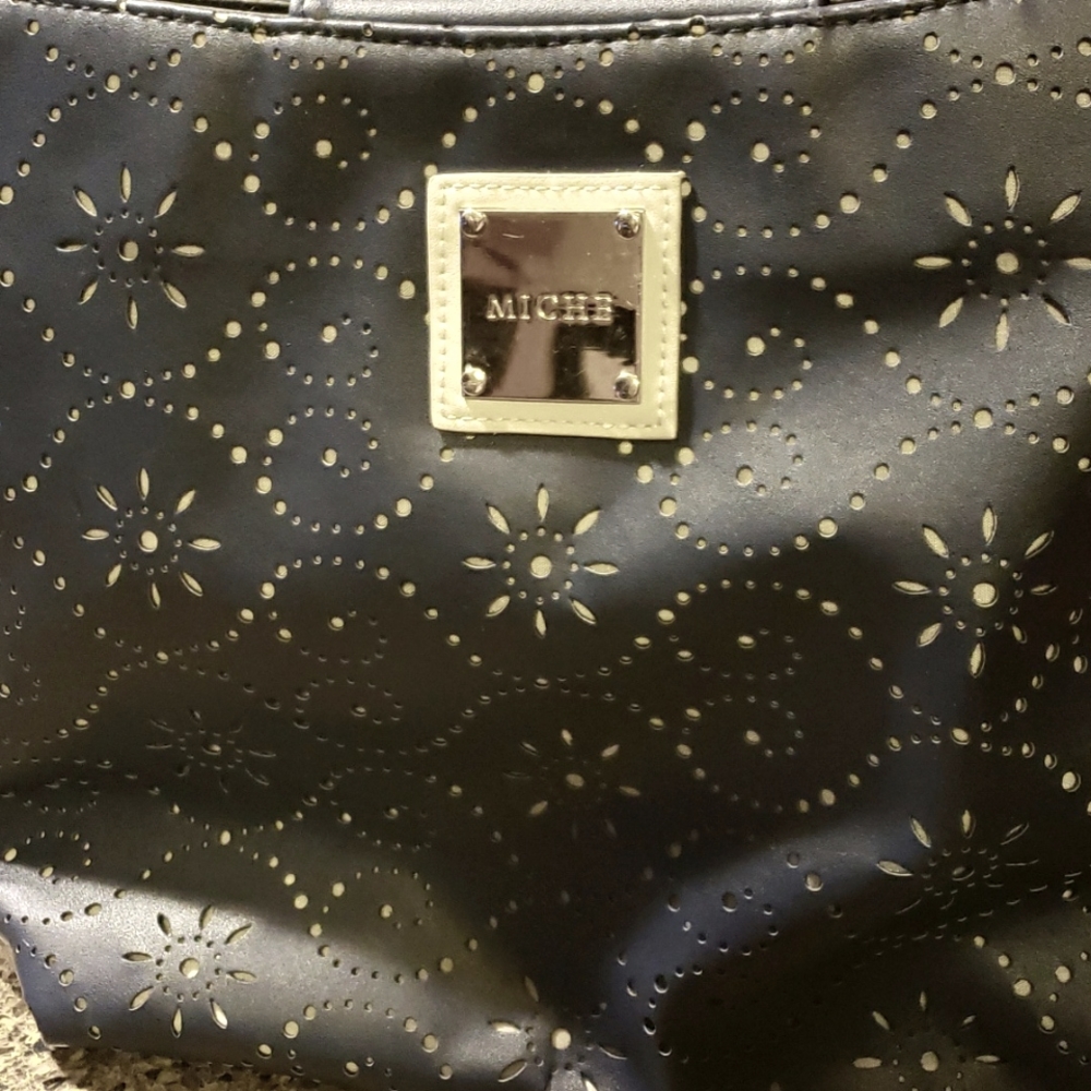 Miche Demi navy cutout cover only.